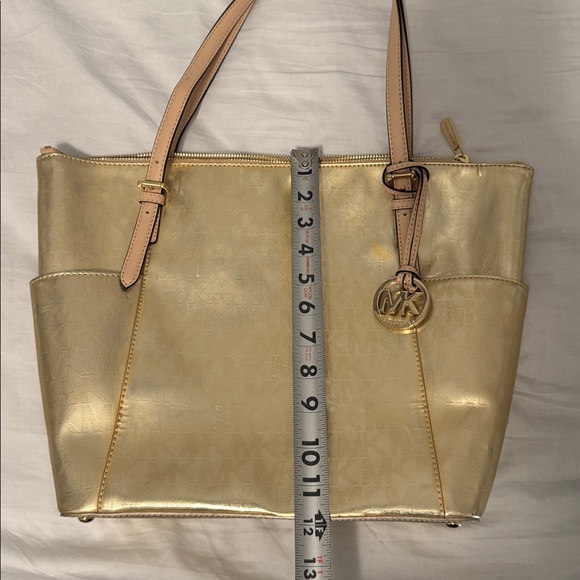 Michael Kors Shimmering Gold Tote - Picture 6 of 8